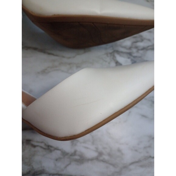 Christian Siriano White Heels Size 9 - Picture 10 of 11